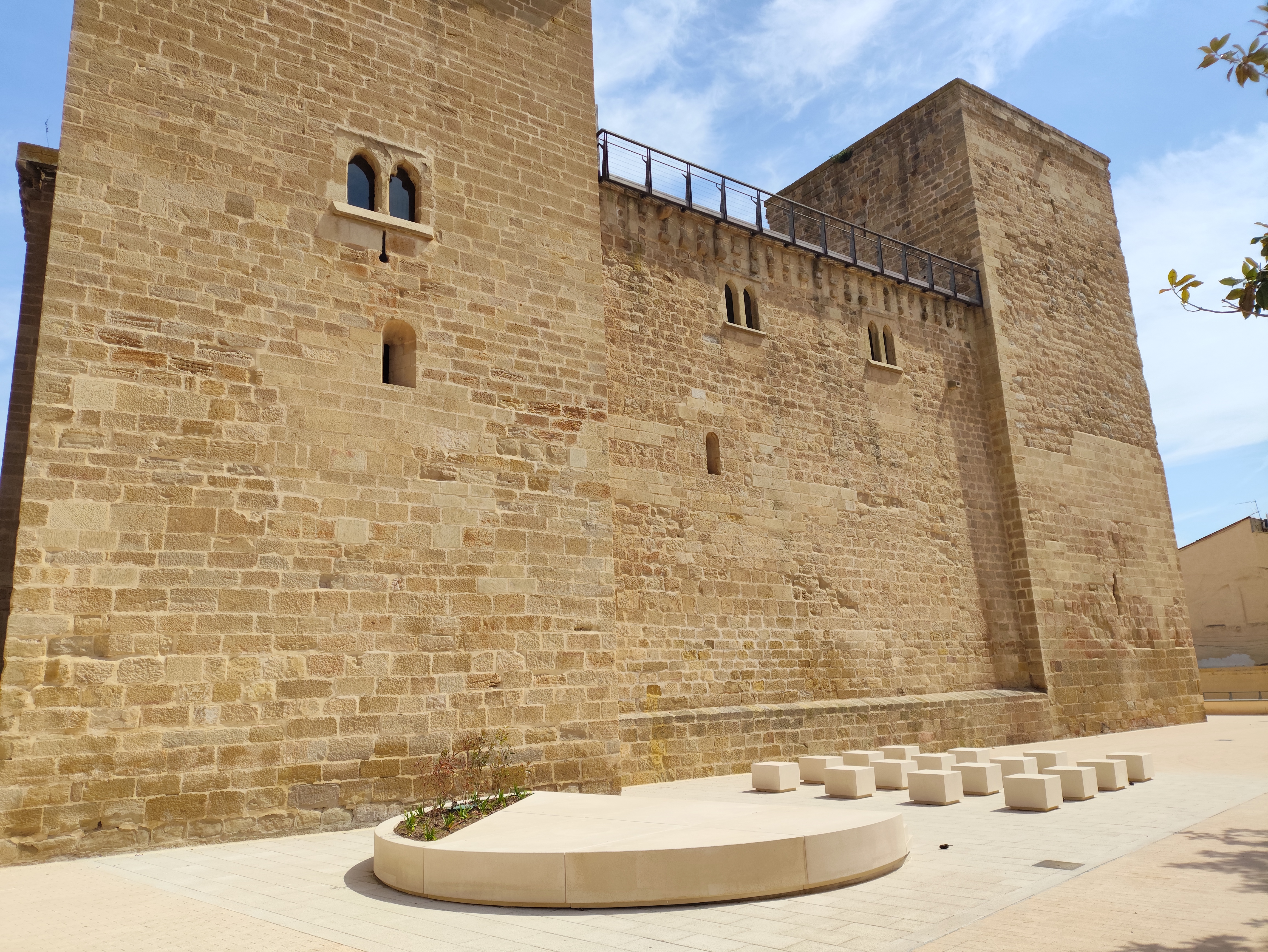 Castillo de Aguas Mansas - Fachada Lateral